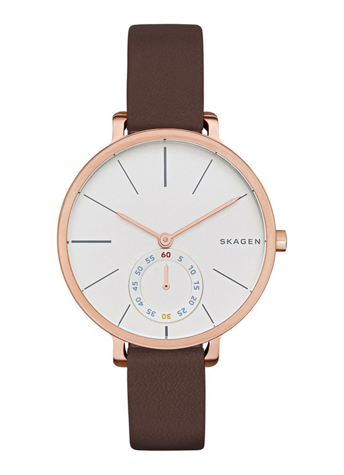 Horloge Hagen bruin SKW2356 - voorkant bruin