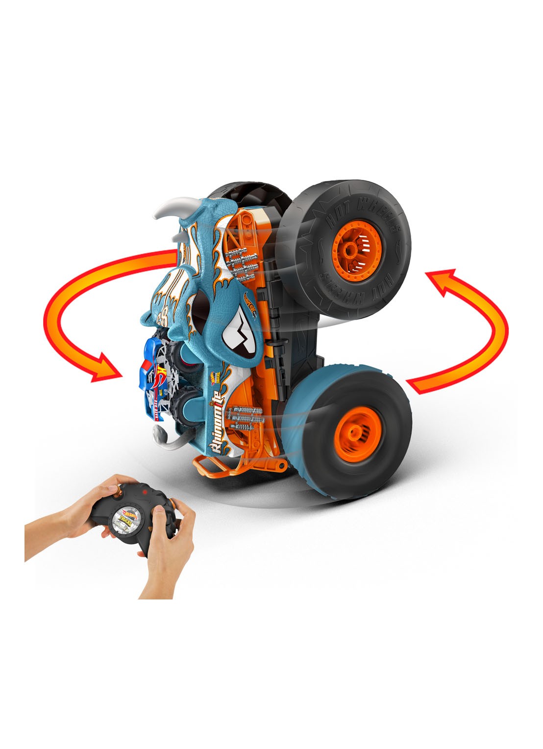 Hot Wheels Hot Wheels Monster Trucks speelgoedvoertuig - detail 5 multicolor