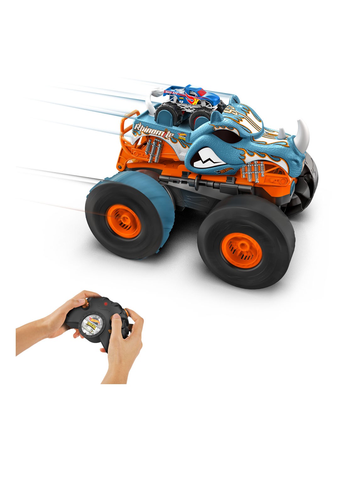 Hot Wheels Hot Wheels Monster Trucks speelgoedvoertuig - voorkant 2 multicolor
