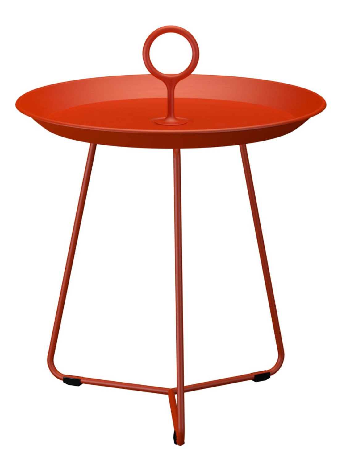 Houe Eyelet bijzettafel small Ø45 cm - voorkant rood