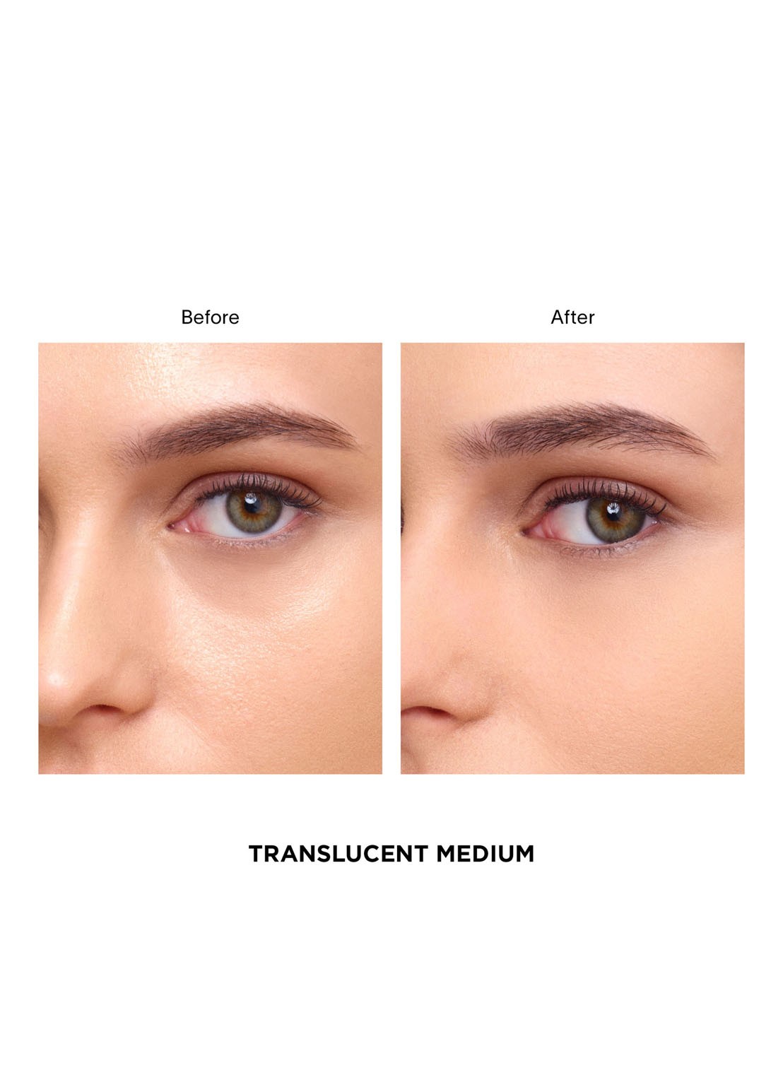 Hourglass Airbrush Pressed Powder - compacte poeder - detail 5 translucent medium