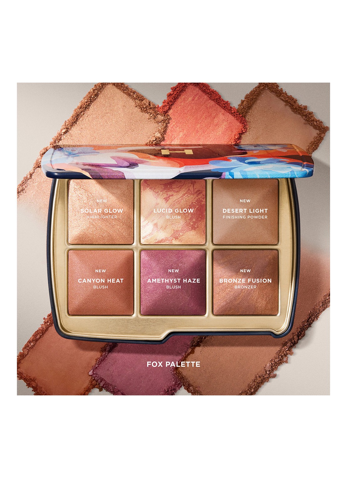 Hourglass Ambient Lighting Edit Unlocked - Limited Editon make- up palette - detail 4 fox