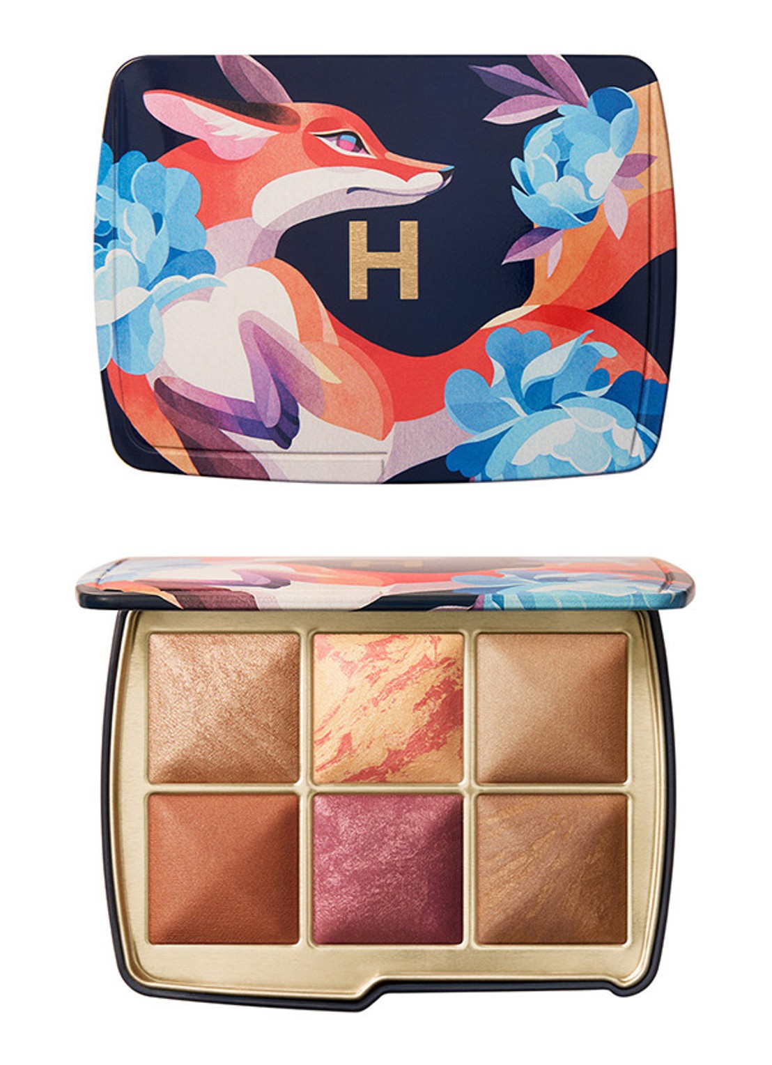 Hourglass Ambient Lighting Edit Unlocked - Limited Editon make- up palette - voorkant 6 fox