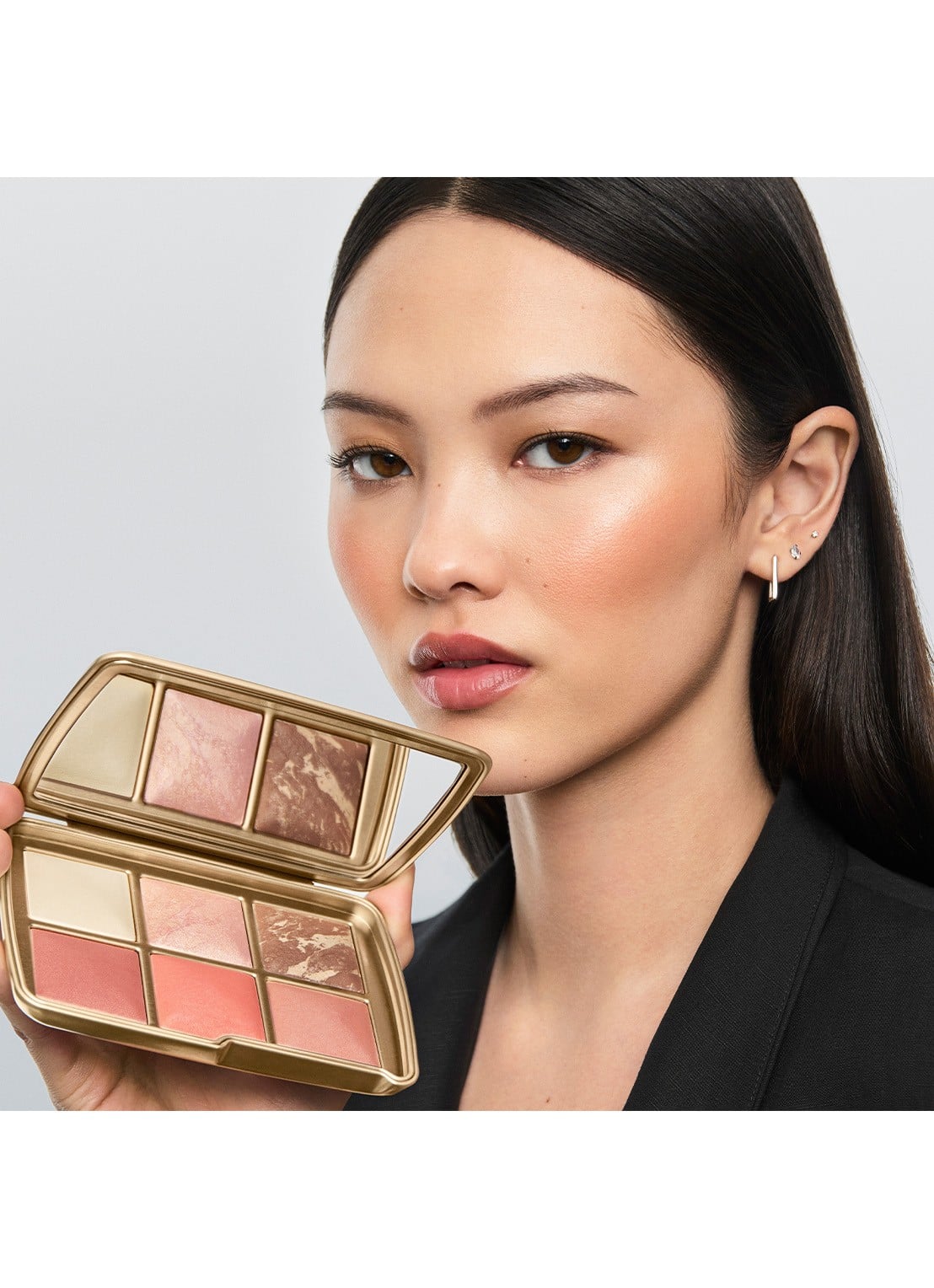 Hourglass AMBIENT™ Lighting Edit Unlocked - poeder, highlighter, bronzer & blush palette - detail 6 wish