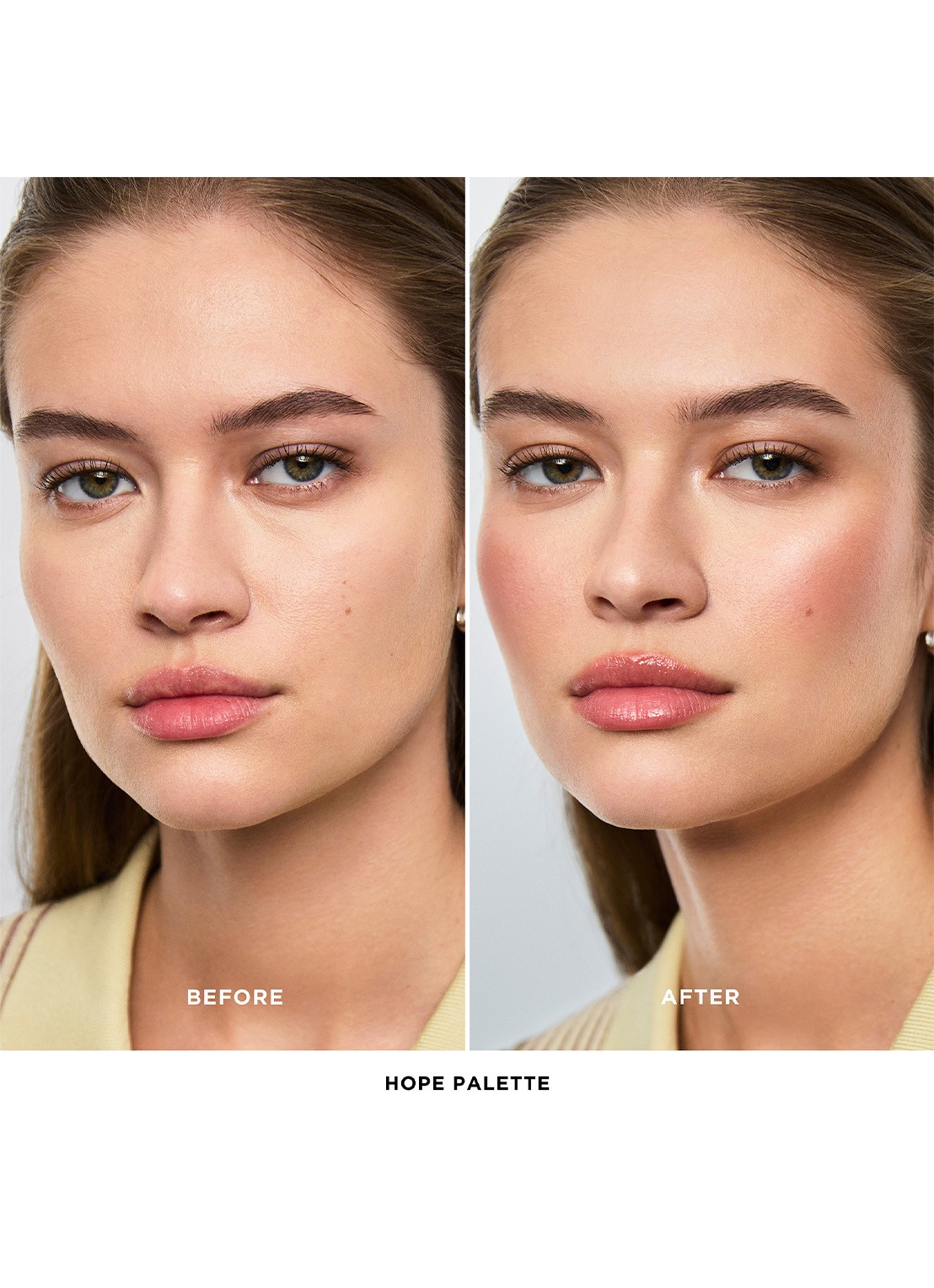 Hourglass AMBIENT™ Lighting Edit Unlocked - poeder, highlighter, bronzer & blush palette - achterkant hope