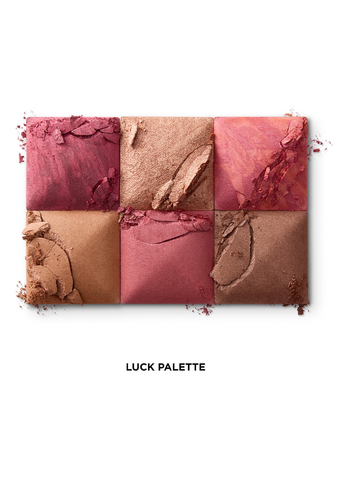 Hourglass AMBIENT™ Lighting Edit Unlocked - poeder, highlighter, bronzer & blush palette - voorkant 7 luck