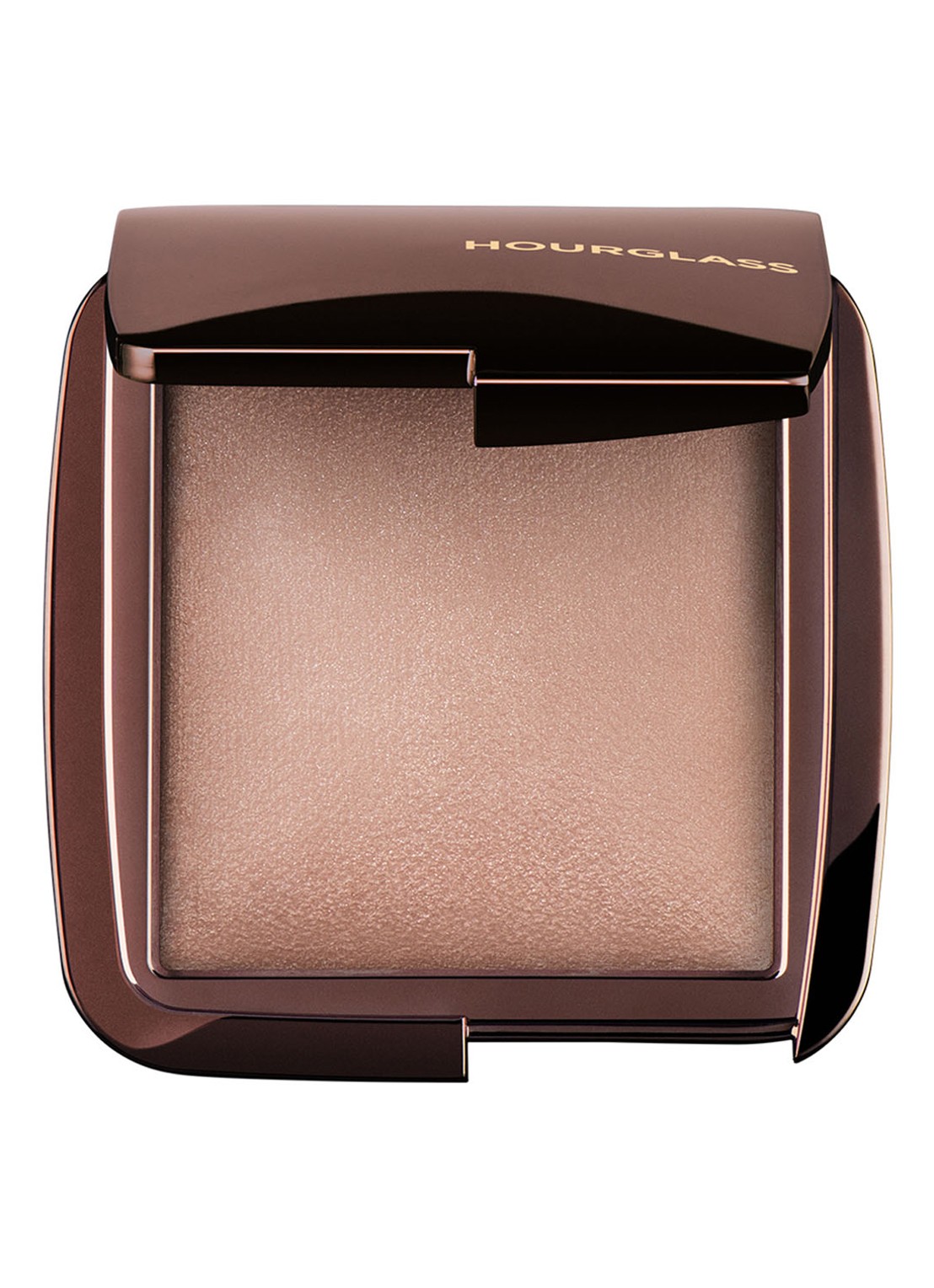 Hourglass AMBIENT™ Lightning Finishing powder - lichtreflecterend poeder - voorkant dim light