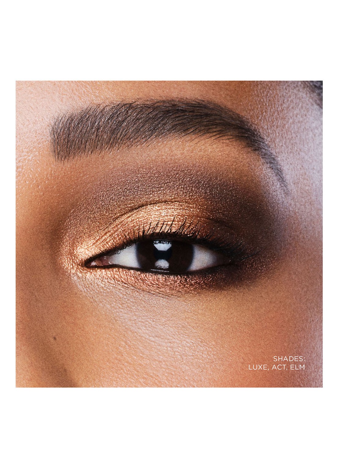 Hourglass Curator 3-Pan Palette - leeg oogschaduw palette - detail 7 zwart/goud