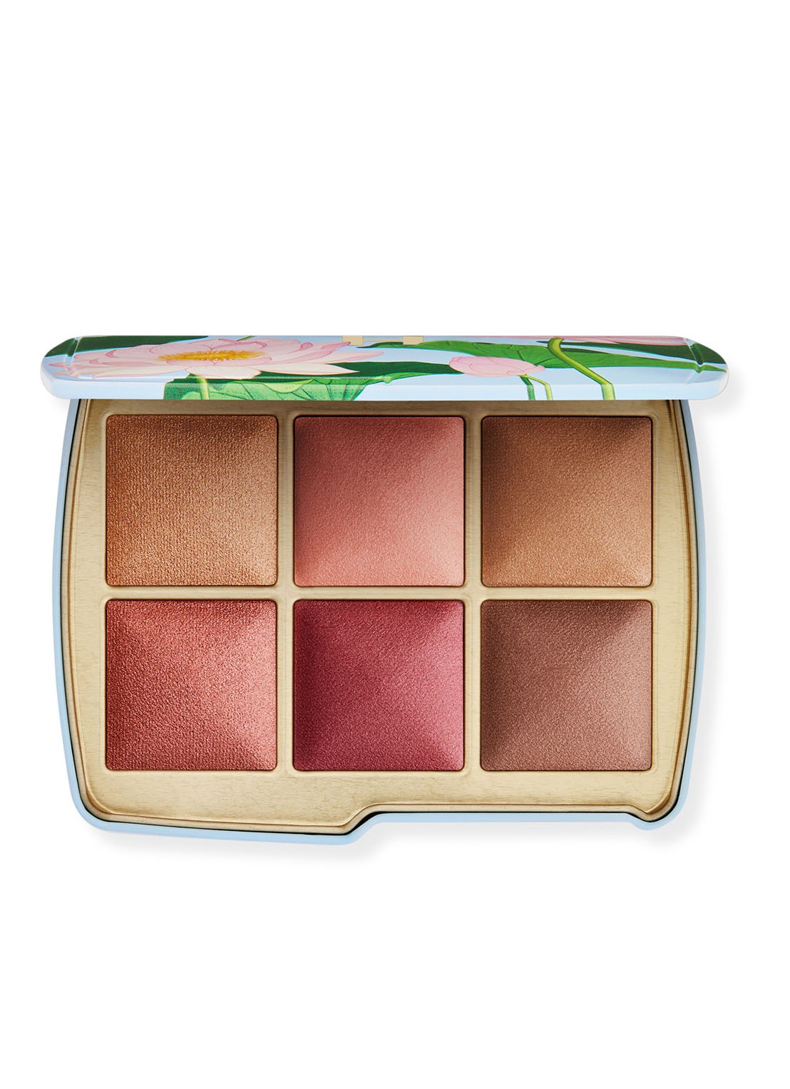 Hourglass Lighting Edit Unlocked - Limited Editon poeder, blush, countour & highlight palette - voorkant 5 lotus flower