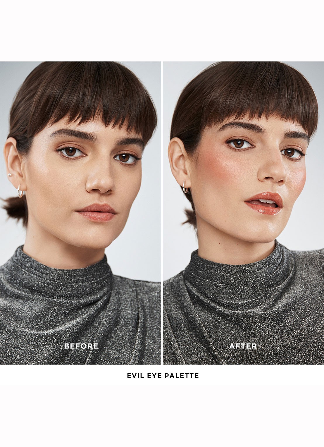Hourglass Lighting Edit Unlocked - Limited Editon poeder, blush, countour & highlight palette - detail 4 evil eye