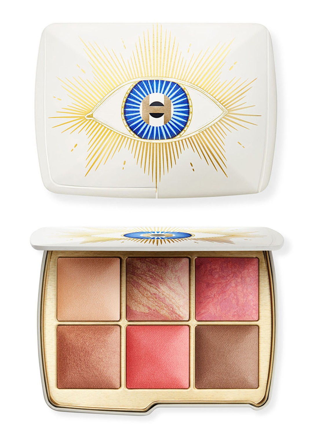 Hourglass Lighting Edit Unlocked - Limited Editon poeder, blush, countour & highlight palette - voorkant 6 evil eye