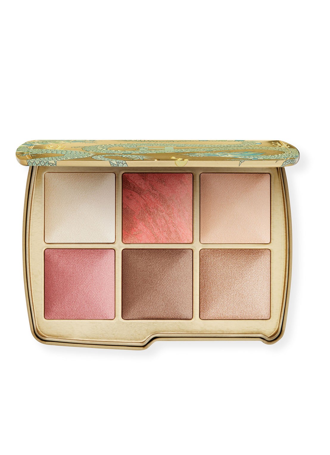 Hourglass Lighting Edit Unlocked - Limited Editon poeder, blush, countour & highlight palette - voorkant dragon