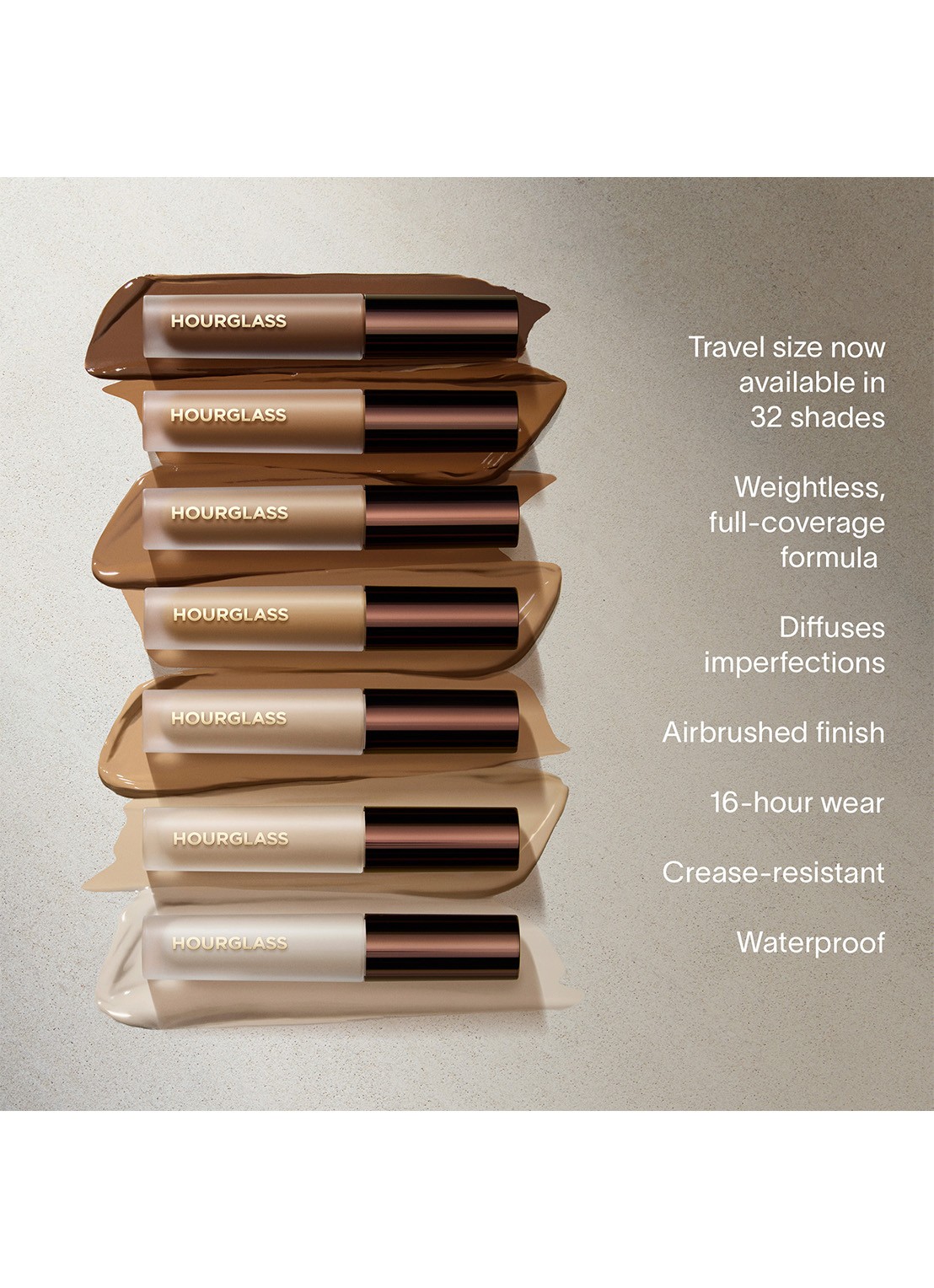 Hourglass Mini Vanish Airbrush Concealer - travel size concealer - detail 3 stone 1.3