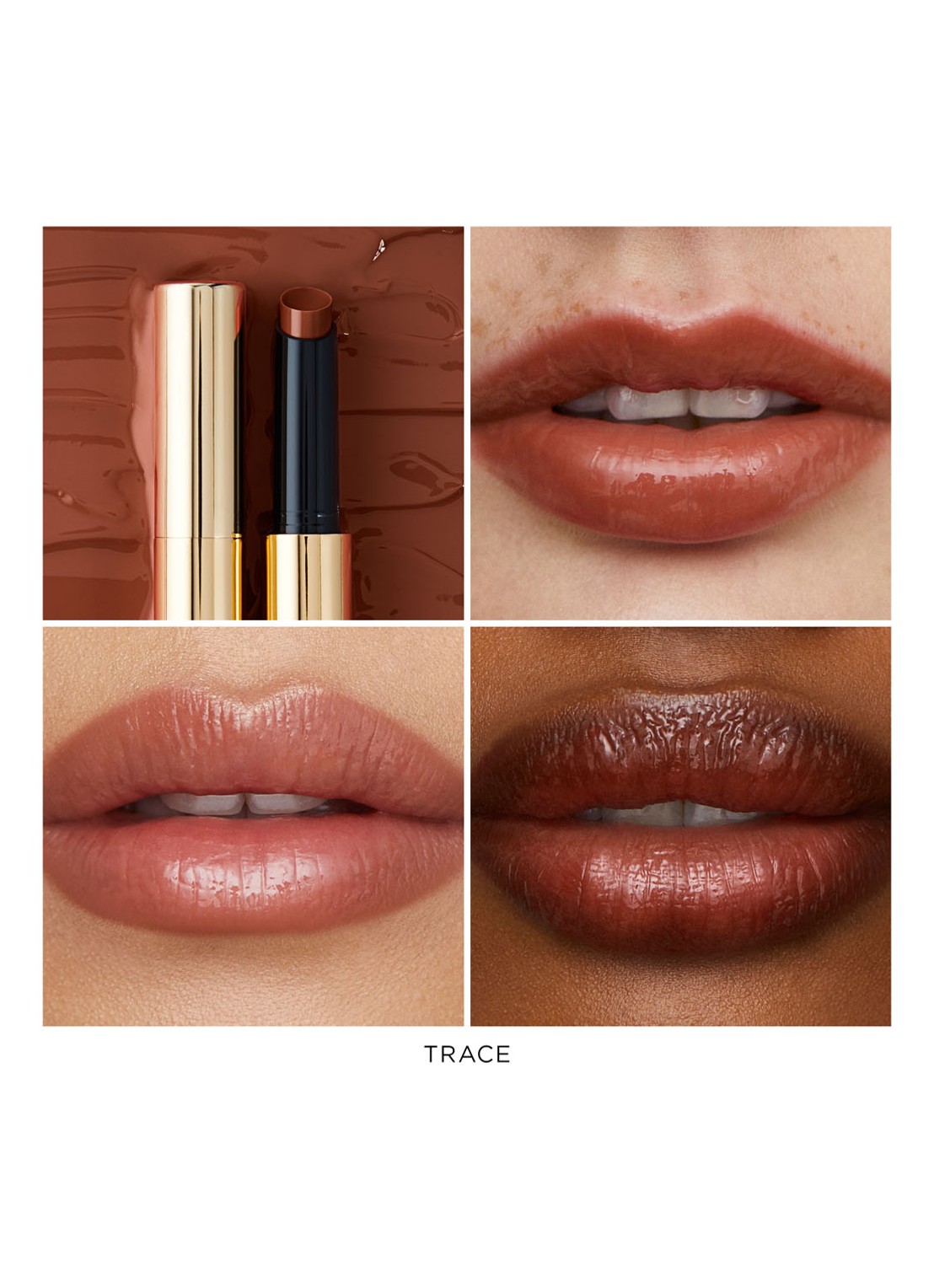 Hourglass Phantom Volumizing Glossy Balm - getinte lipbalsem - detail 5 trace 105