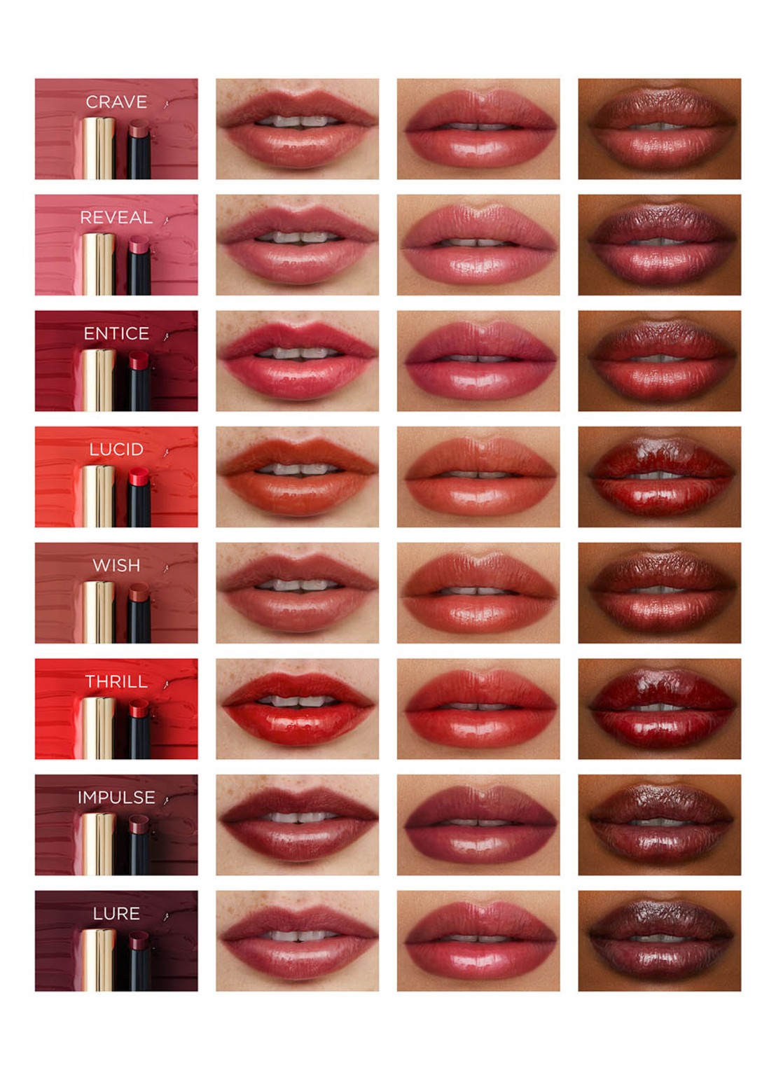 Hourglass Phantom Volumizing Glossy Balm - getinte lipbalsem - detail 7 140 crave