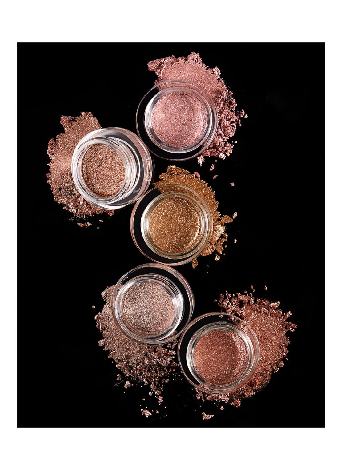 Hourglass SCATTERED LIGHT™ Glitter Eyeshadow - crème oogschaduw - detail 5 smoke