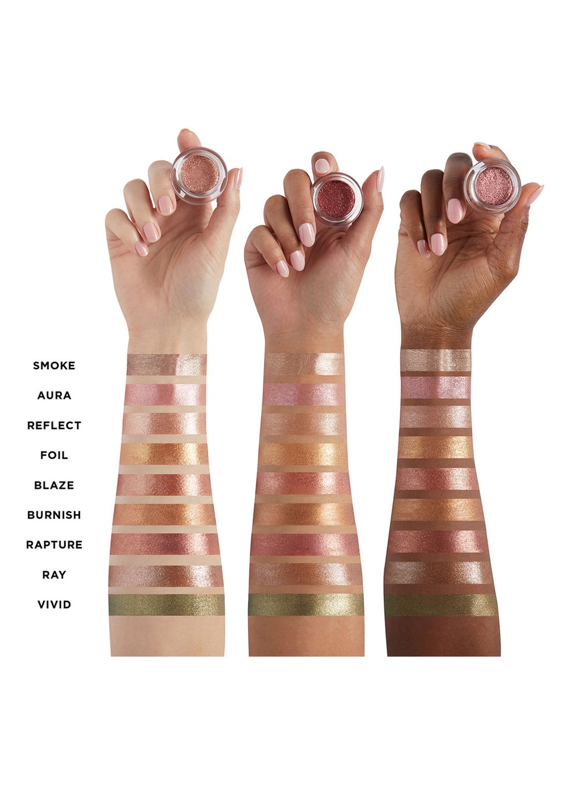 Hourglass SCATTERED LIGHT™ Glitter Eyeshadow - crème oogschaduw - voorkant 2 reflect