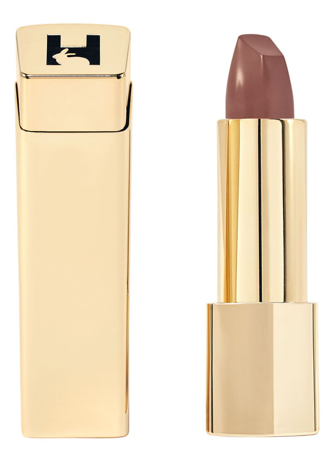 Hourglass Unlocked™ Satin Crème - lipstick - voorkant 4 308 larch