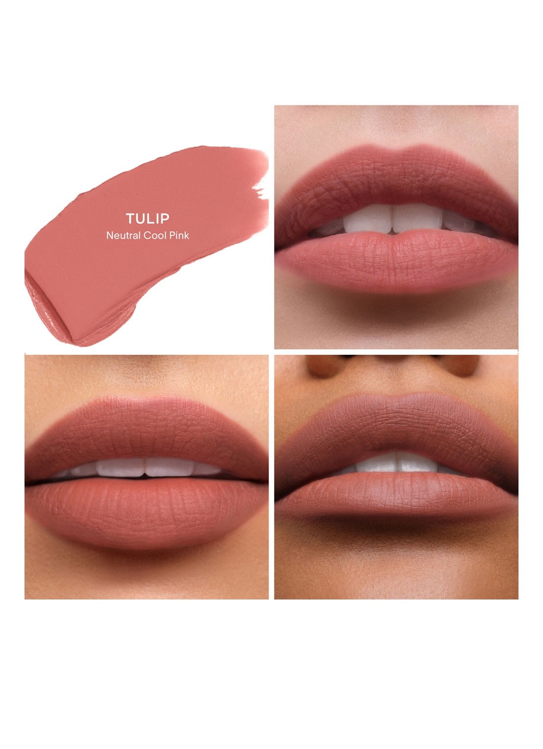 Hourglass Unlocked Soft Matte Lipstick - lipstick - detail 4 344 tulip