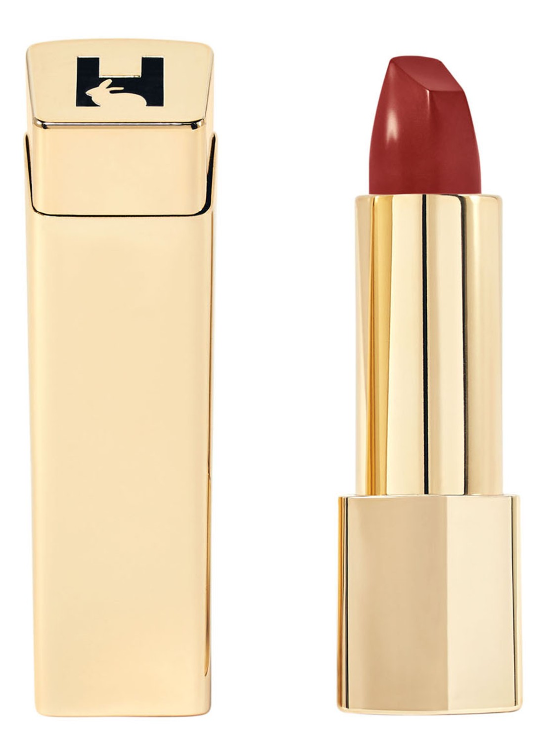 Hourglass Unlocked™ Satin Crème - lipstick - voorkant 324 roar