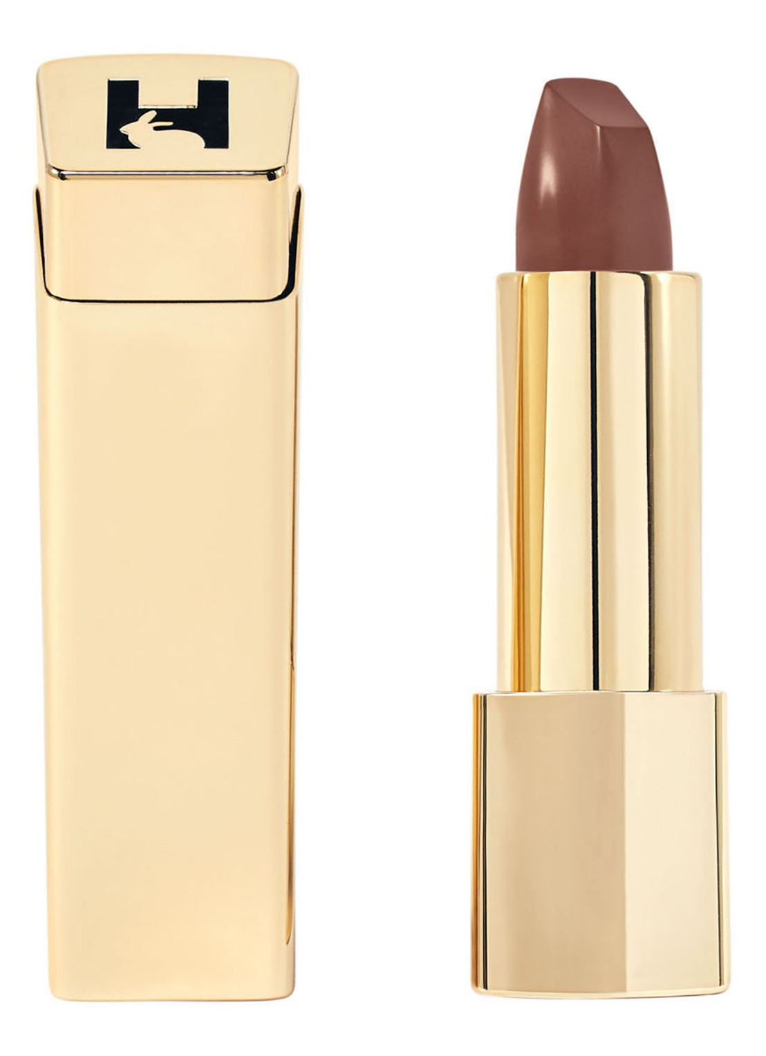 Hourglass Unlocked™ Satin Crème - lipstick - voorkant 306 shore