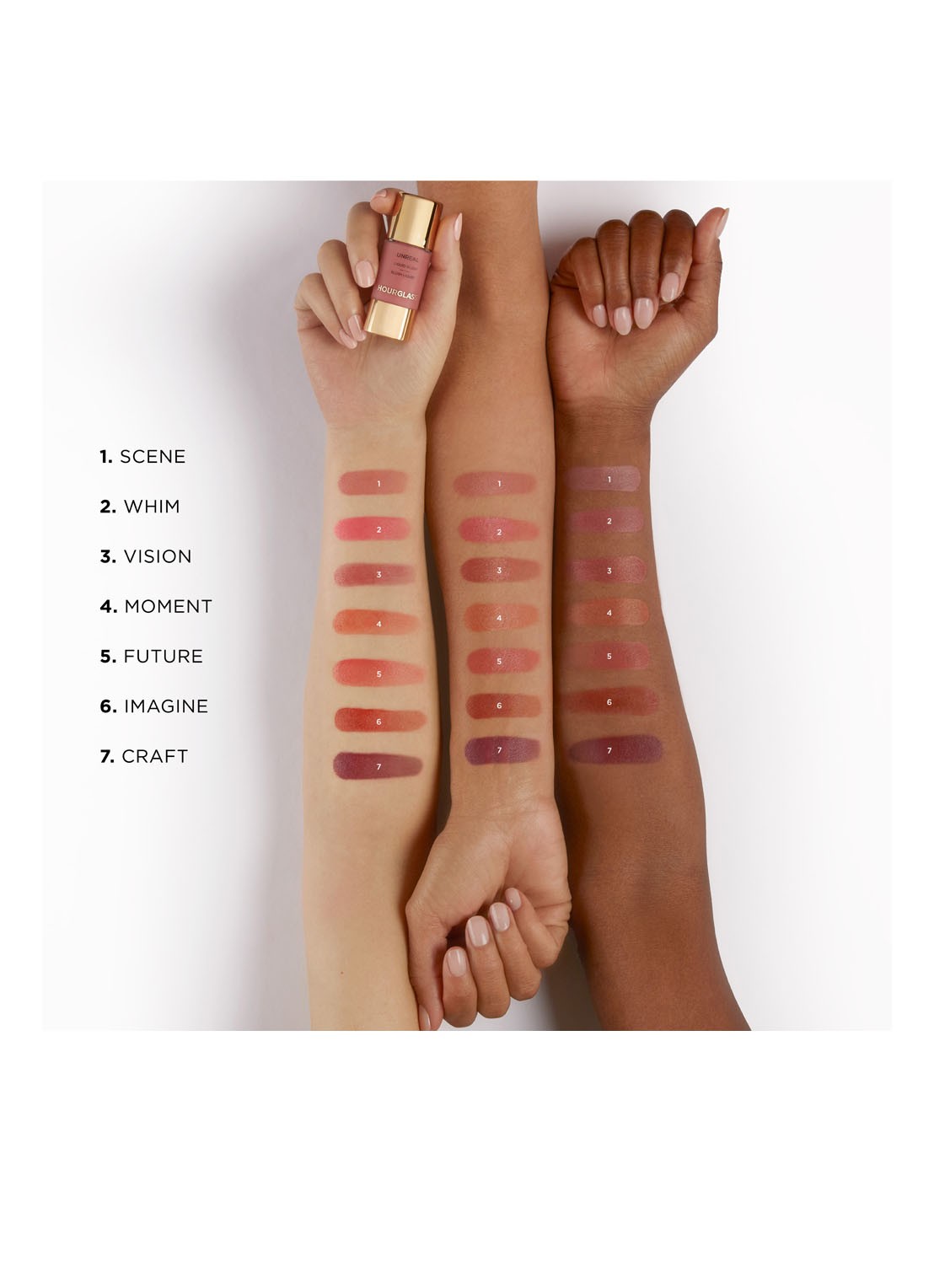 Hourglass Unreal Liquid Blush - vloeibare blush - detail 6 craft