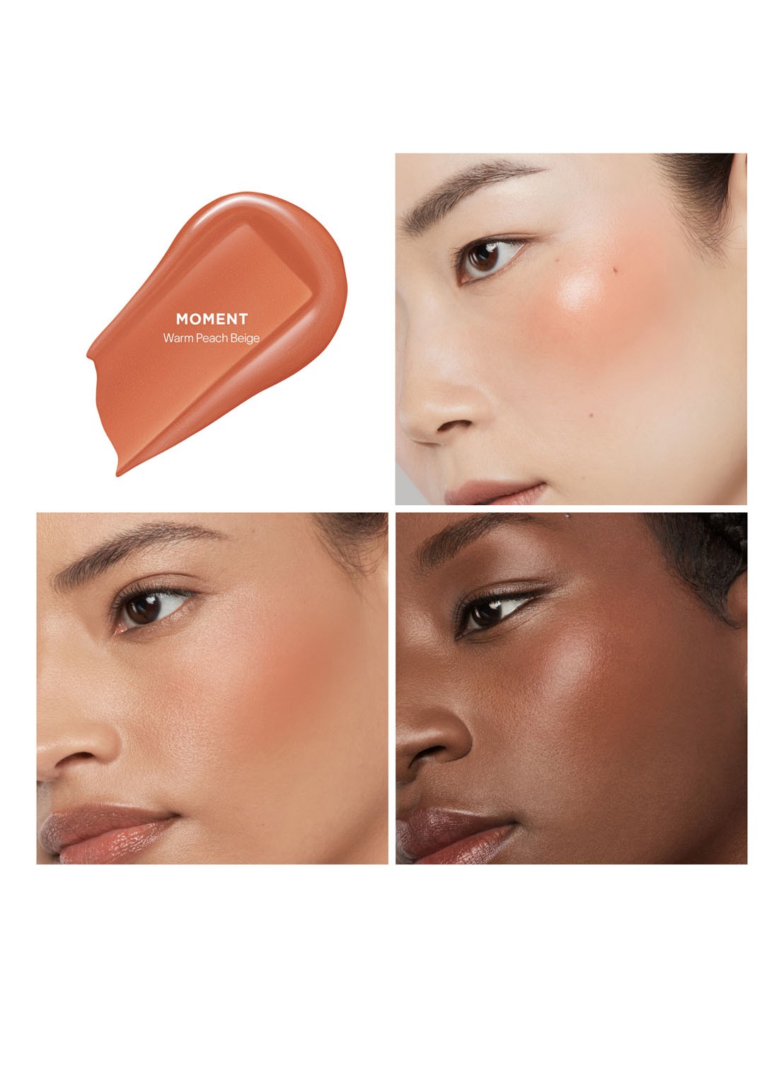 Hourglass Unreal Liquid Blush - vloeibare blush - detail 5 moment