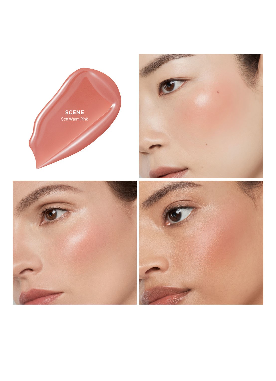 Hourglass Unreal Liquid Blush - vloeibare blush - detail 3 scene