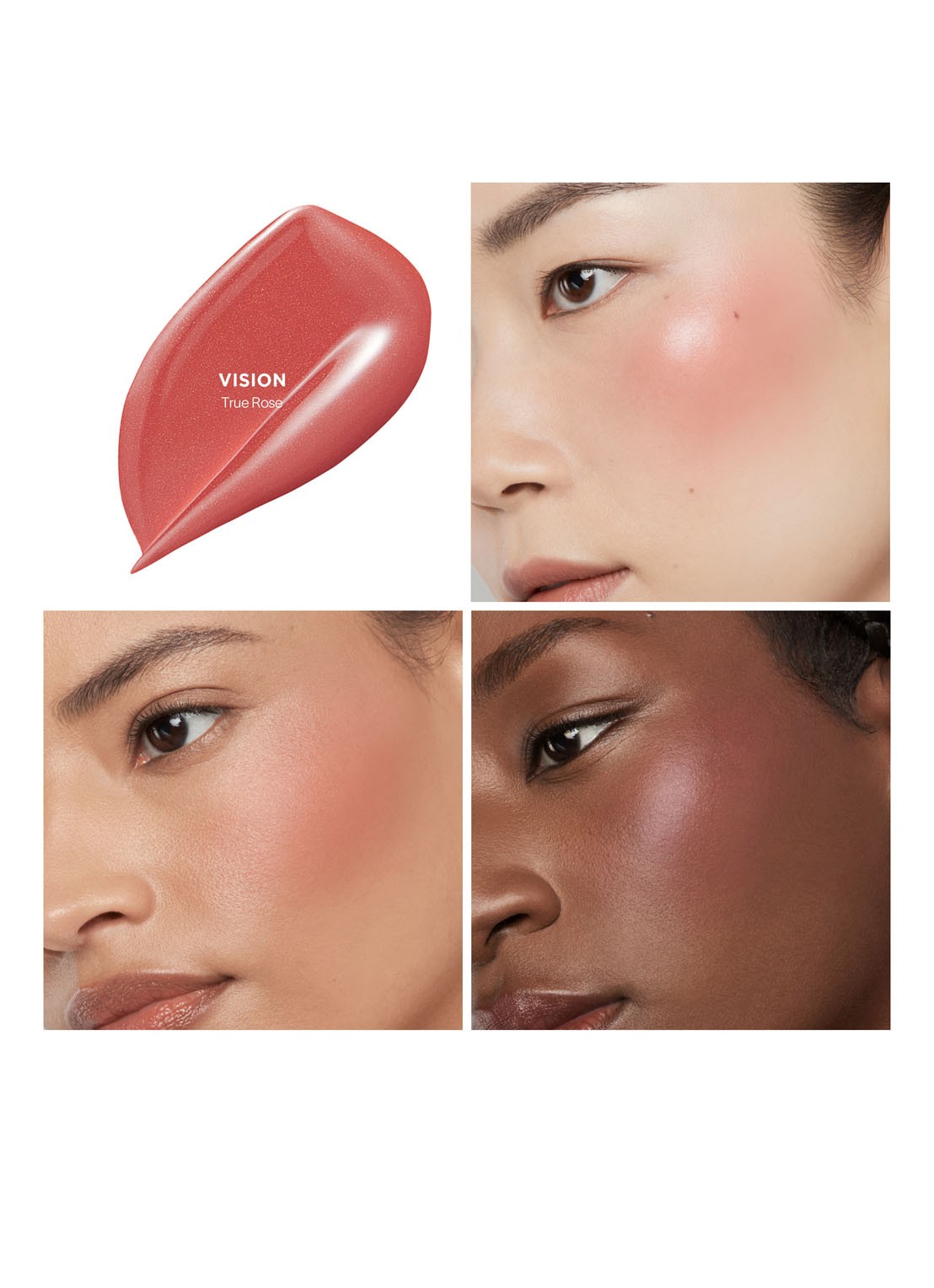Hourglass Unreal Liquid Blush - vloeibare blush - detail 3 vision