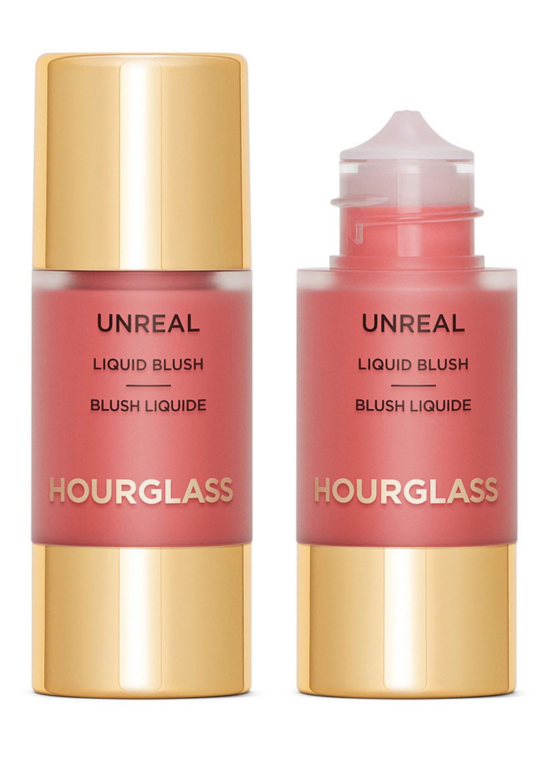 Hourglass Unreal Liquid Blush - vloeibare blush - voorkant 6 vision
