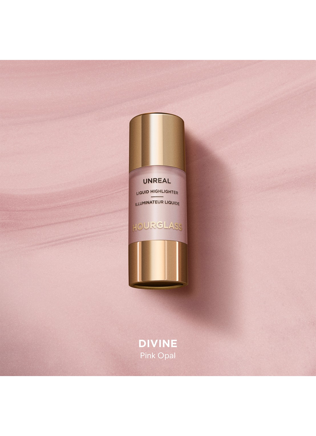 Hourglass Unreal Liquid Highlighter  - detail 2 divine