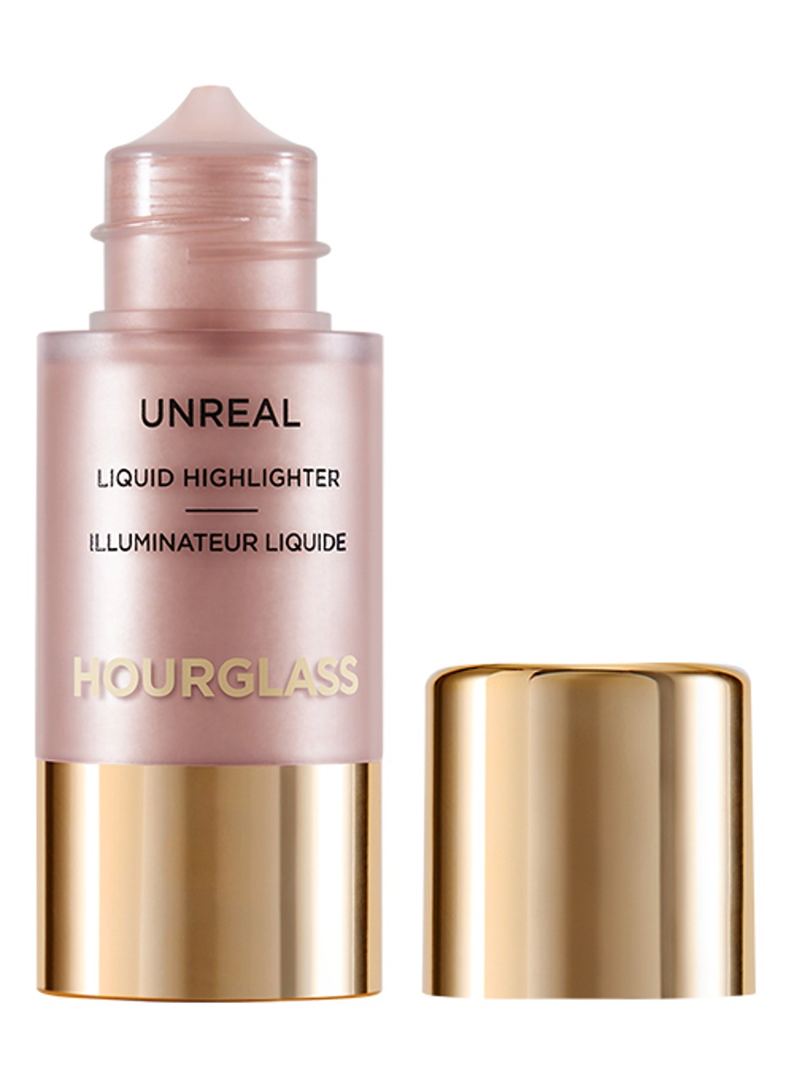 Hourglass Unreal Liquid Highlighter  - voorkant 6 divine