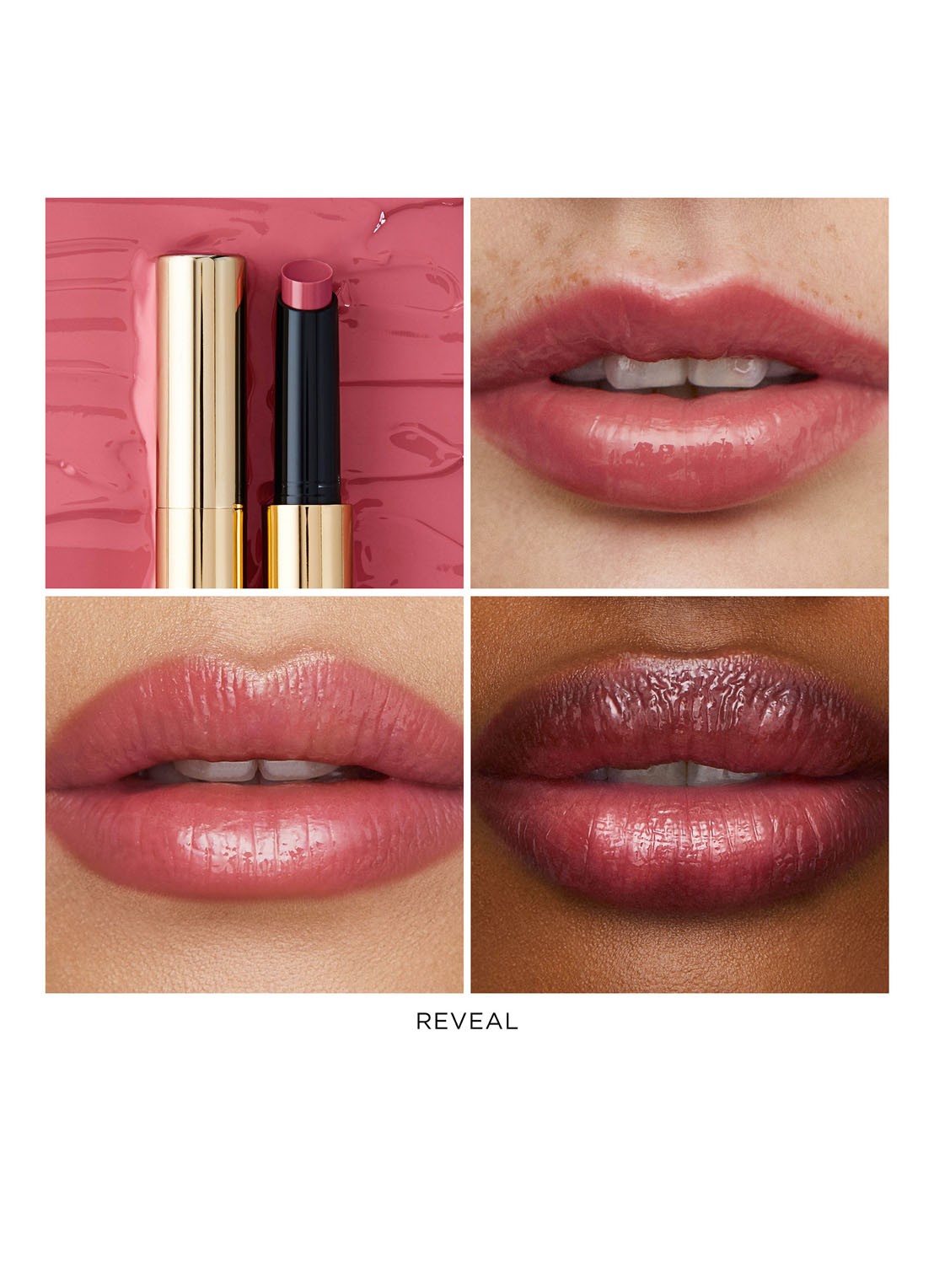 Hourglass Volumizing Glossy Balm - getinte lipbalsem - detail 4 90 reveal