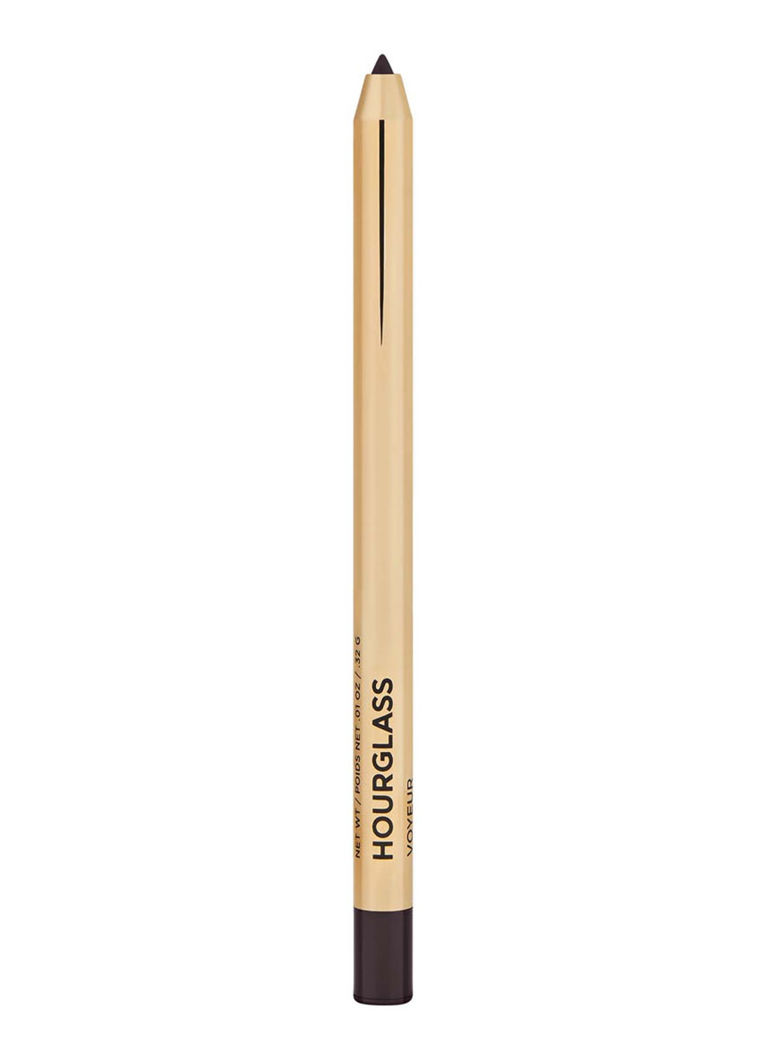 Hourglass Voyeur Waterproof Gel Eyeliner - voorkant chestnut
