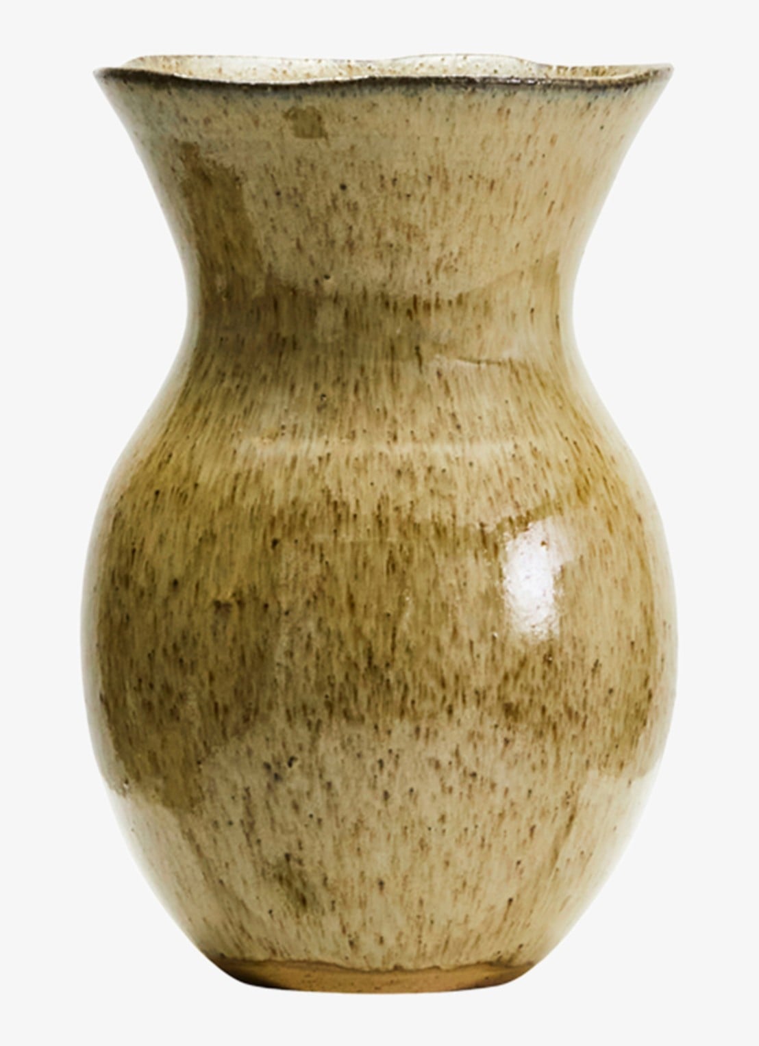 House Doctor Corp vaas 27 cm - voorkant 2 beige