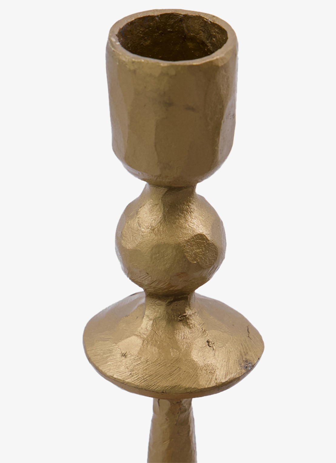 House Doctor Lumi kandelaar 30 cm - detail goud