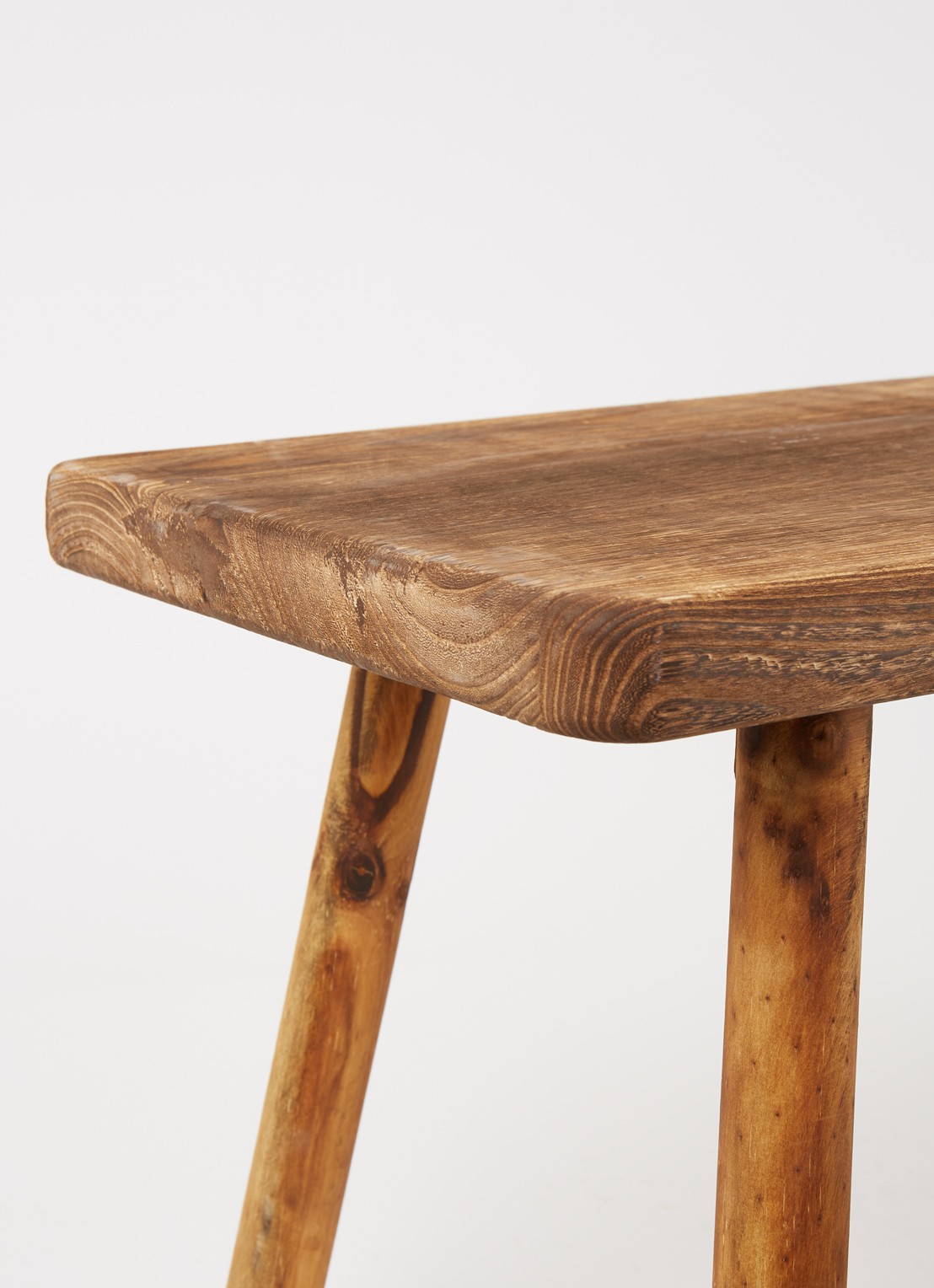 House Doctor Nadi eetkamerbank van paulowniahout 120 cm - detail 3 undefined