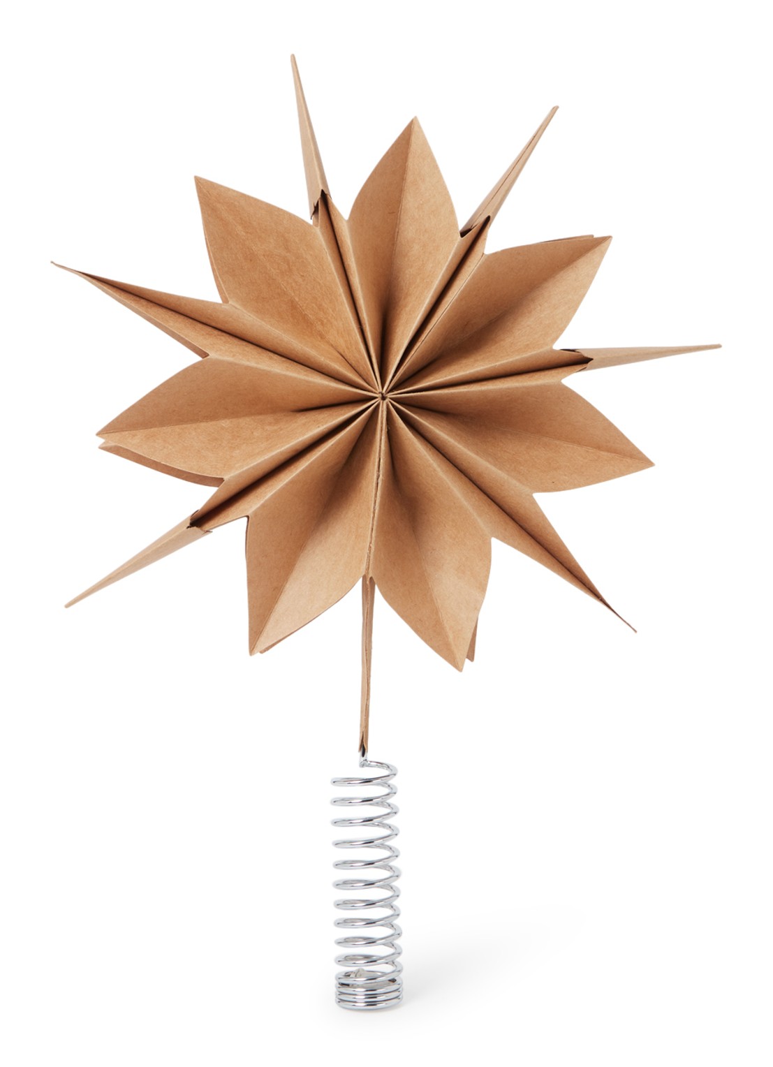 House Doctor Stervormige piek 33 cm - voorkant lichtbruin