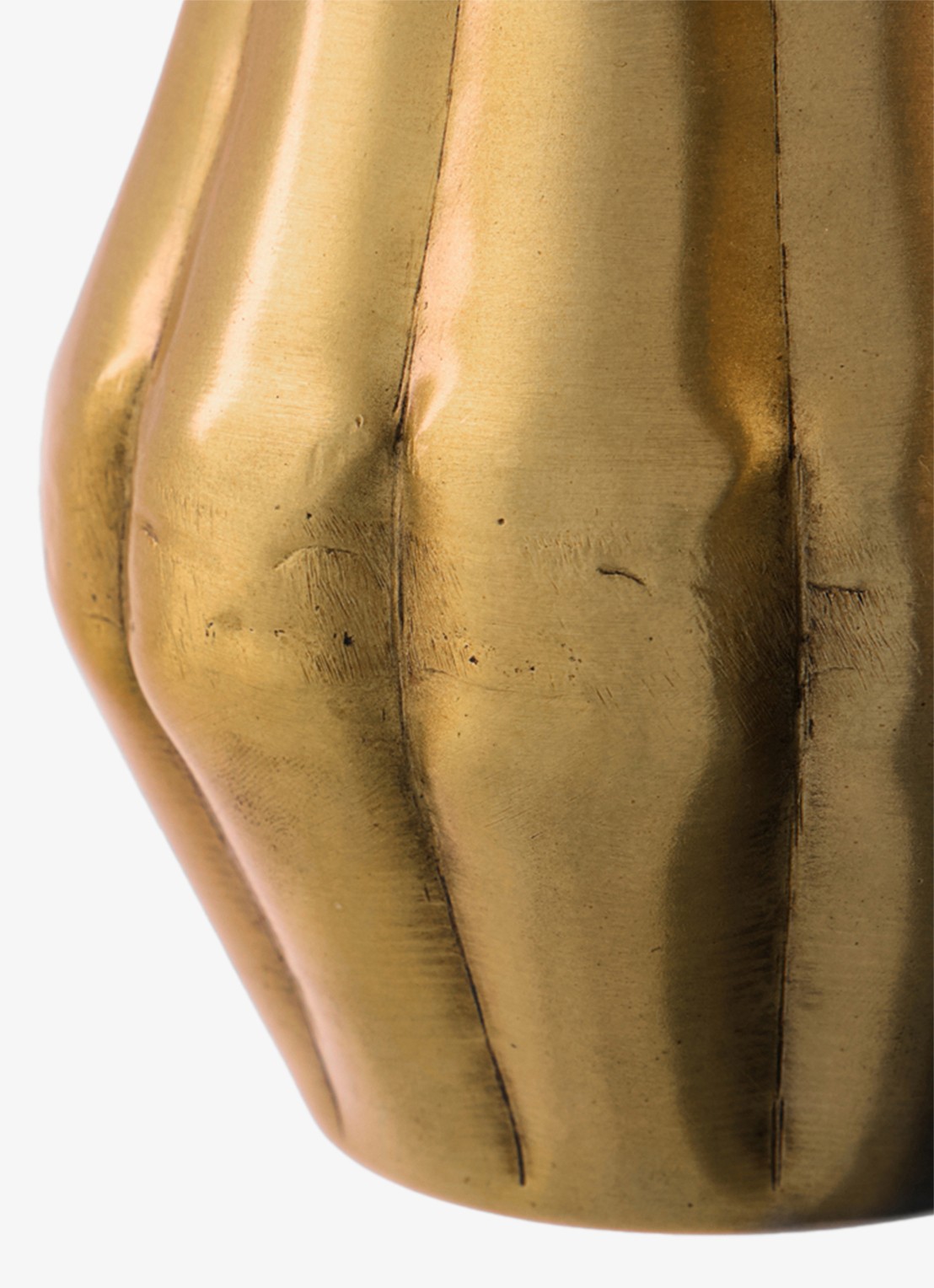 House Doctor Violet vaas 20 cm - detail 3 goud