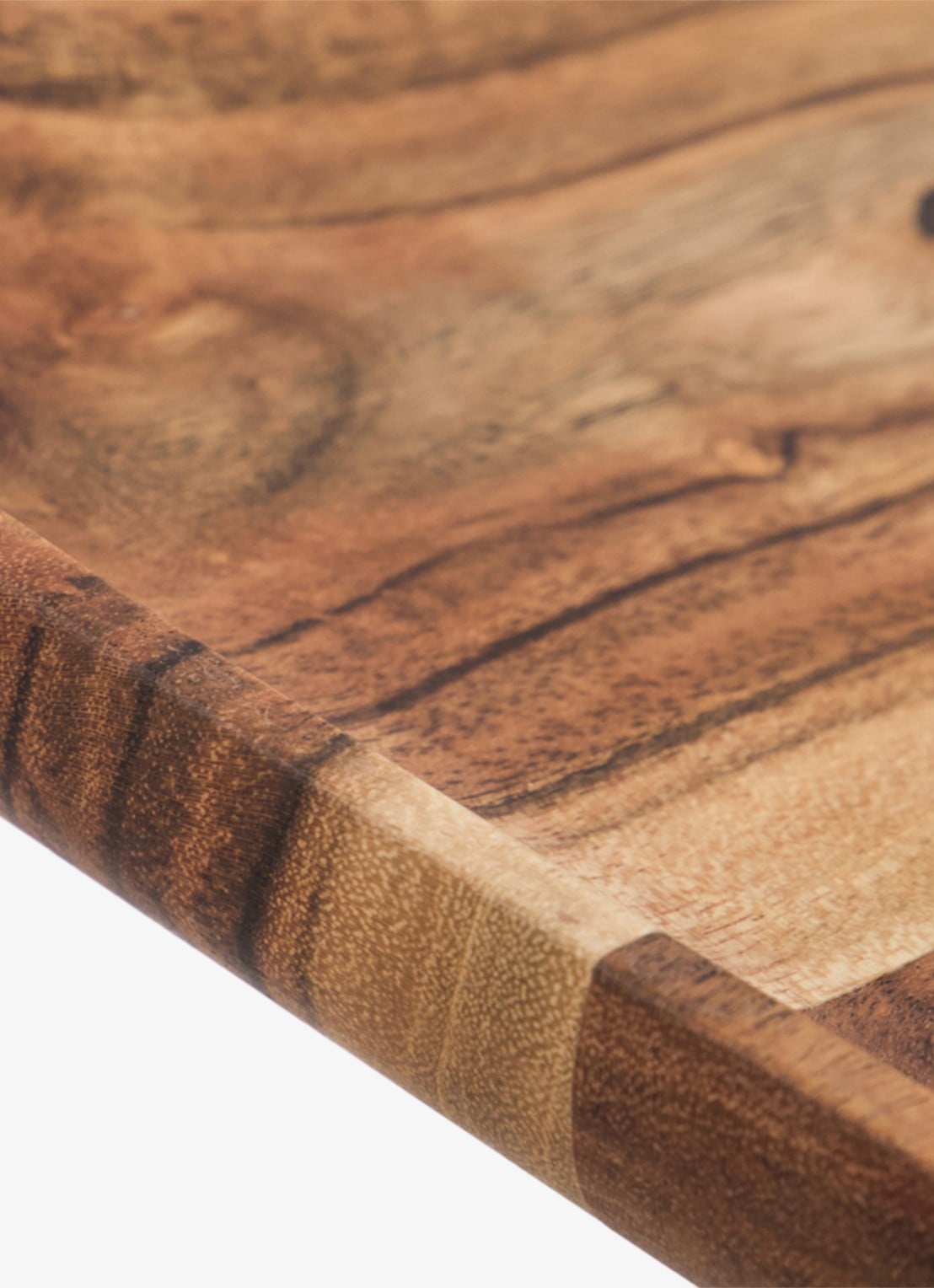 House Doctor Wood serveerschaal set van 2 - detail 3 bruin