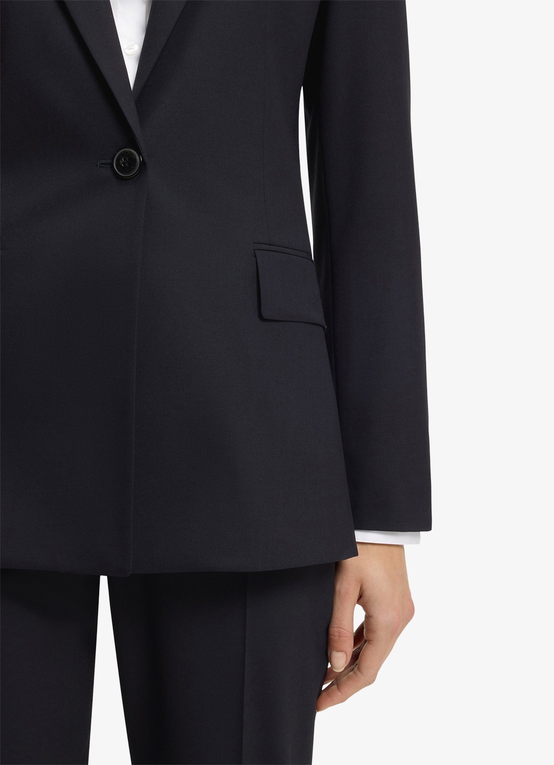 HUGO Blazer met klepzakken - detail 6 blauw