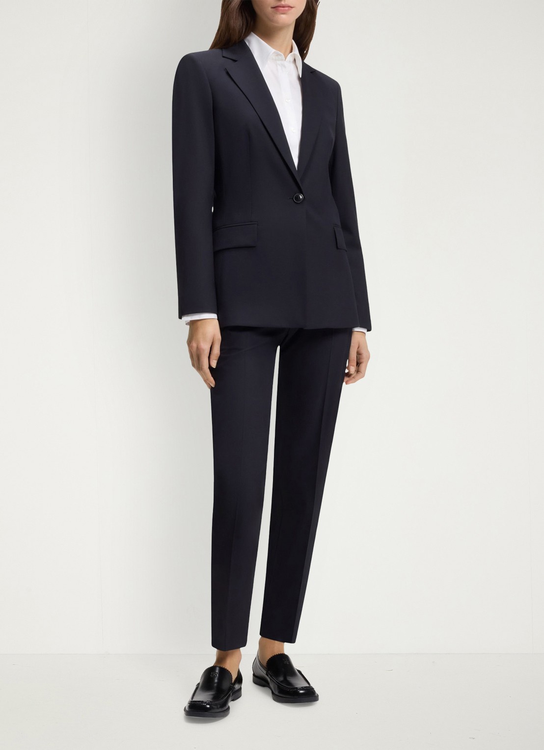 HUGO Blazer met klepzakken - voorkant 3 blauw