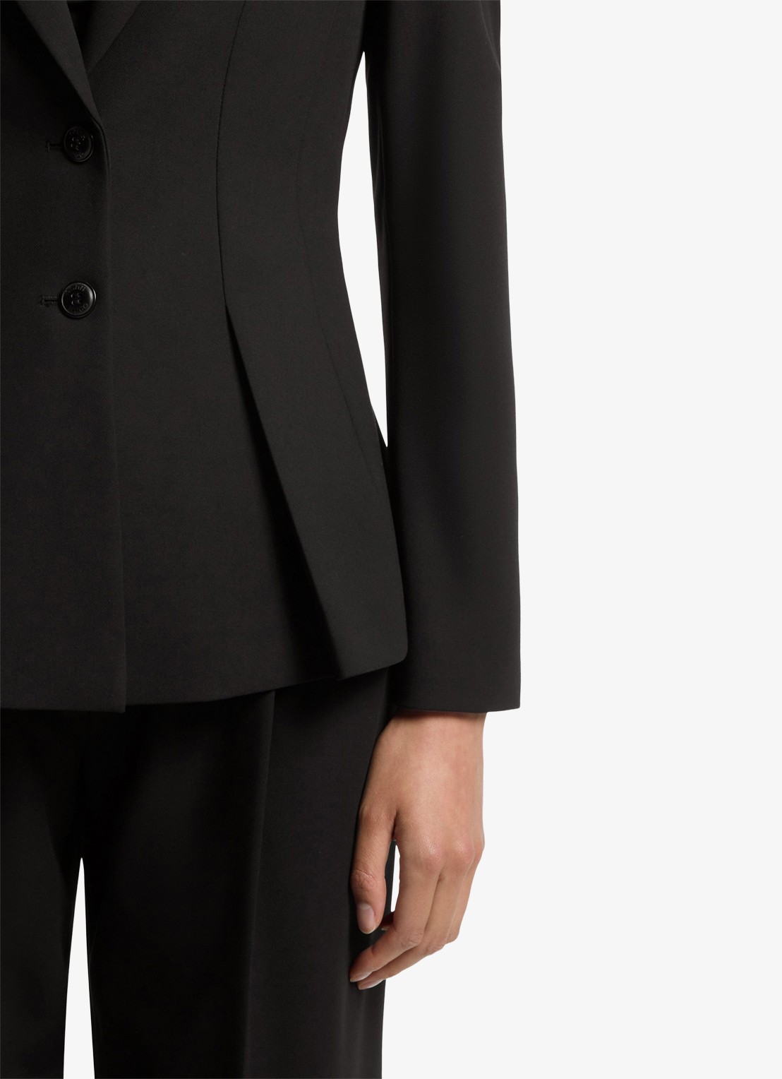 HUGO Blazer met peplum zoom  - detail 6 zwart