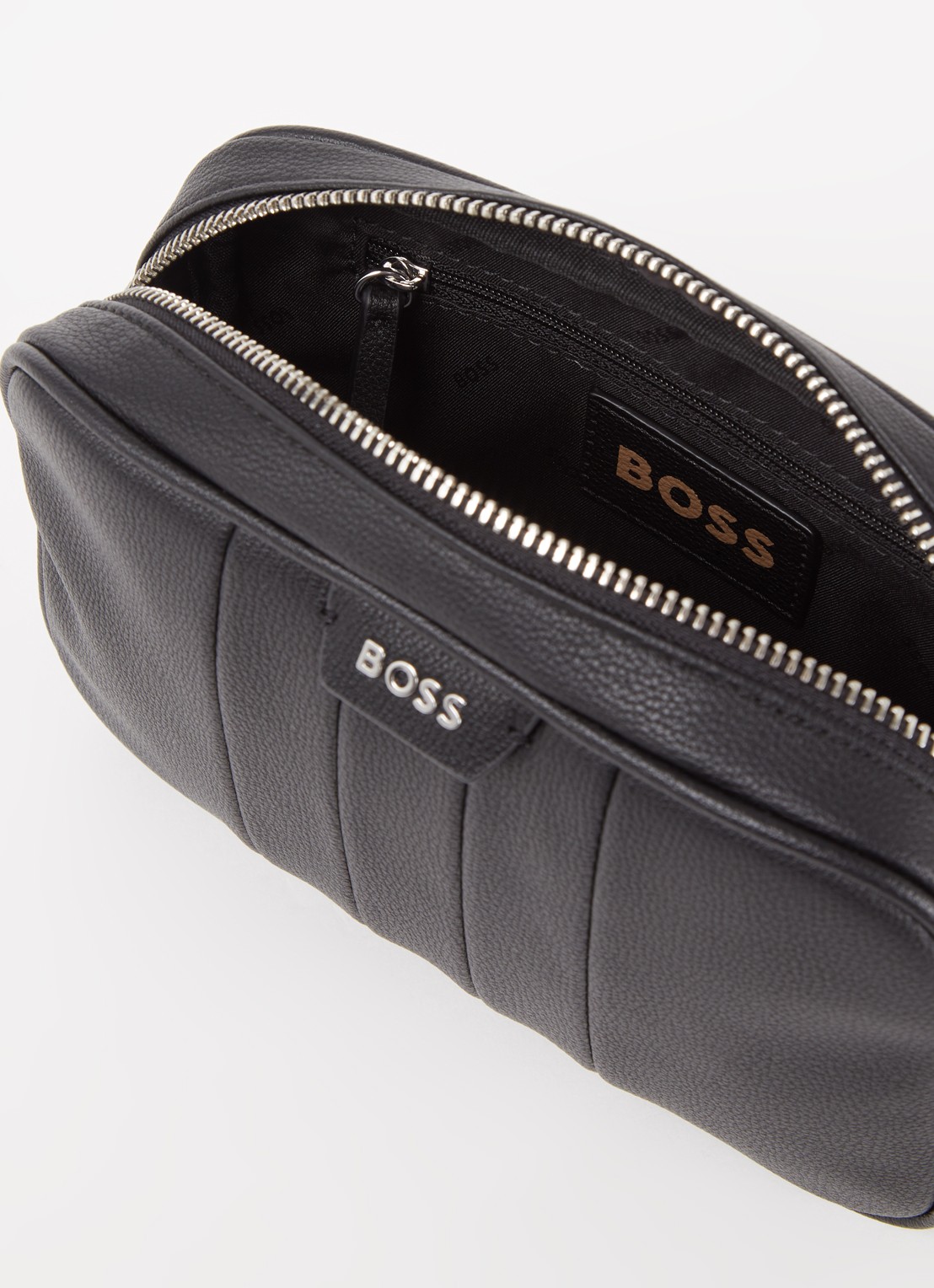 HUGO BOSS Addison crossbodytas met uitneembaar etui - detail 2 zwart