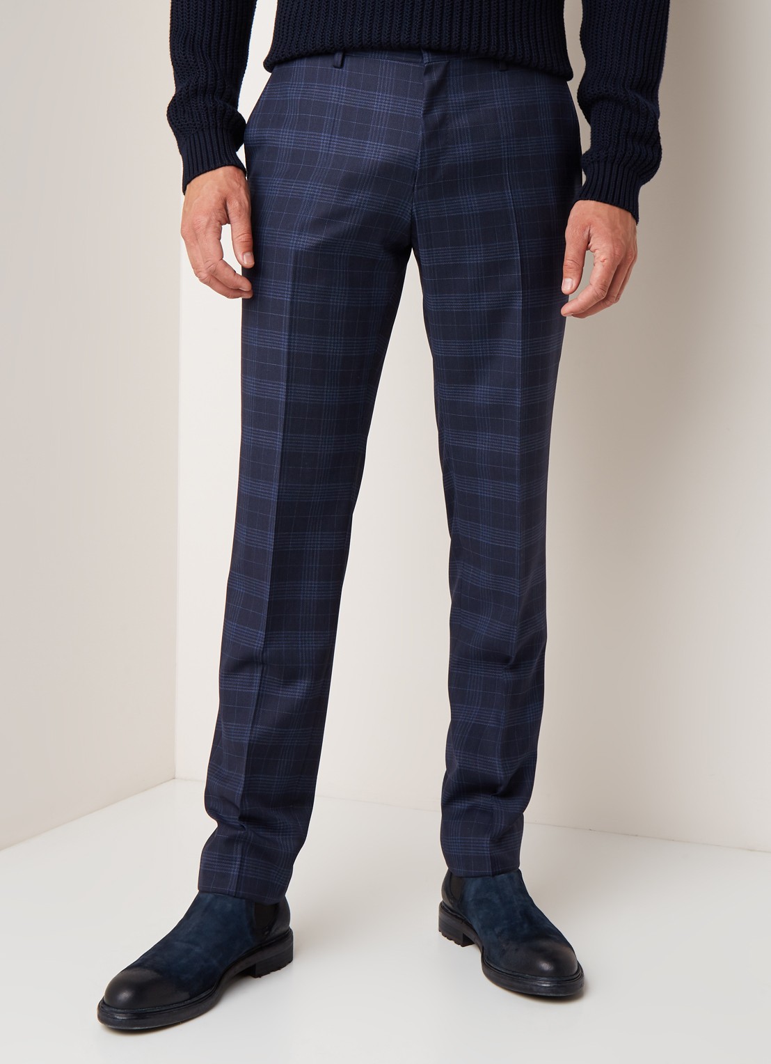 HUGO BOSS Genius5 10220197 01  402 - detail 2 donkerblauw