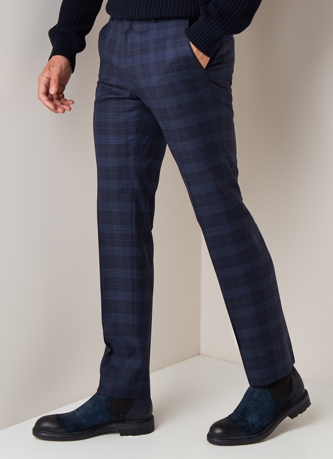 HUGO BOSS Genius5 10220197 01  402 - detail 3 donkerblauw