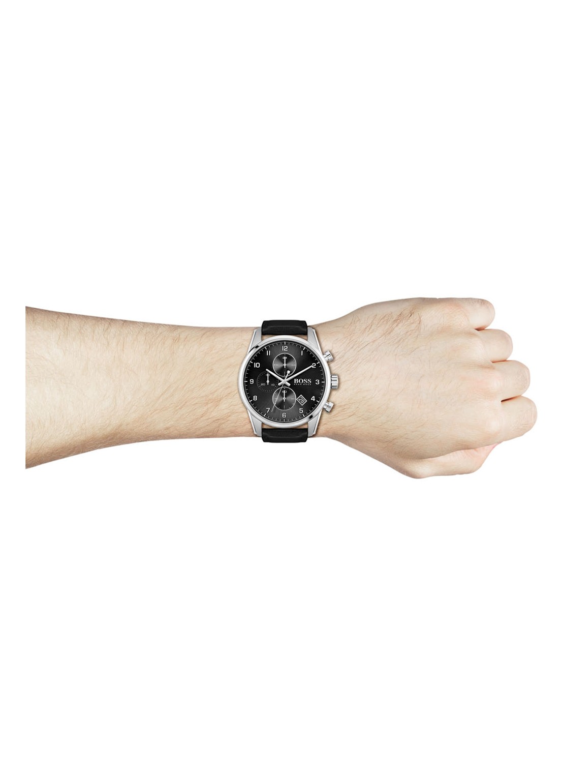 HUGO BOSS Skymaster horloge HB1513782 - detail 3 zwart