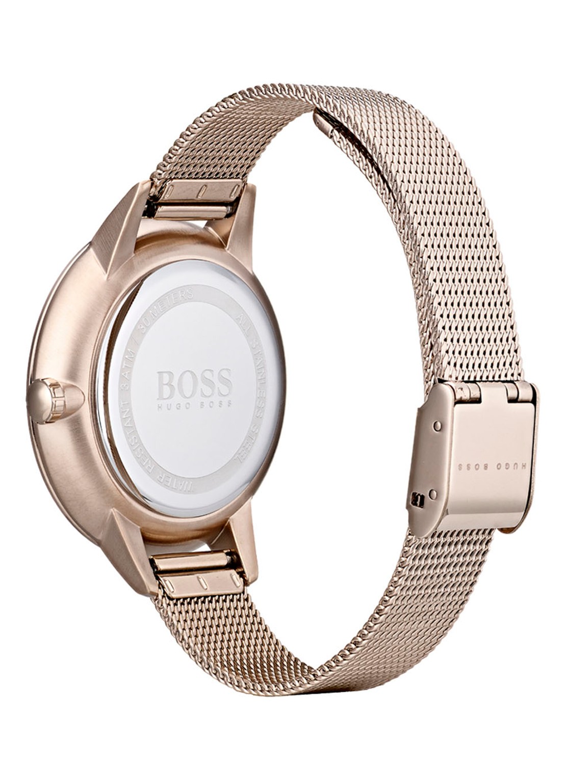 HUGO BOSS Symphony horloge HB1502424 - detail 2 roségoud