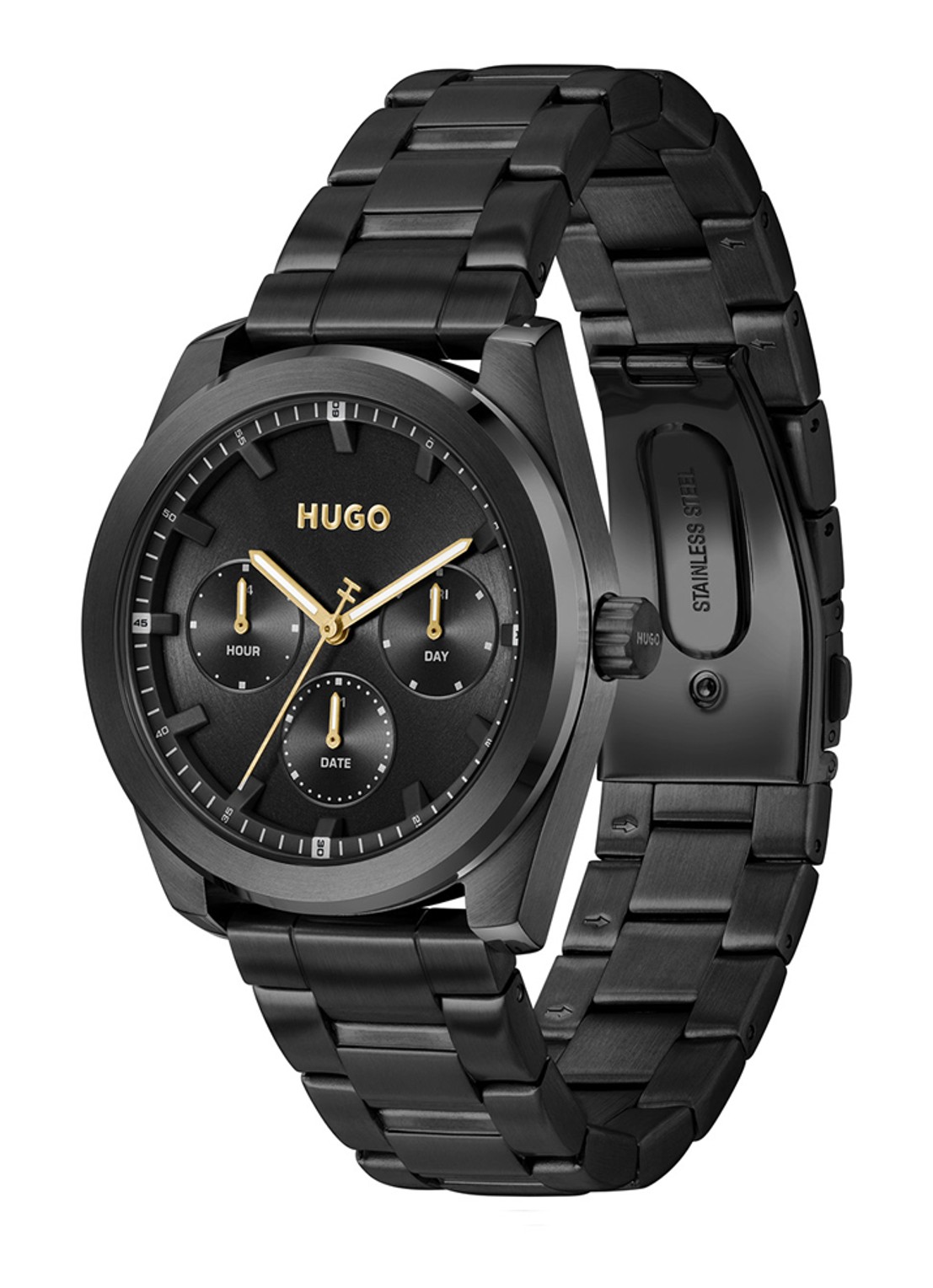 HUGO Bright Sport horloge HU1530426  - detail zwart