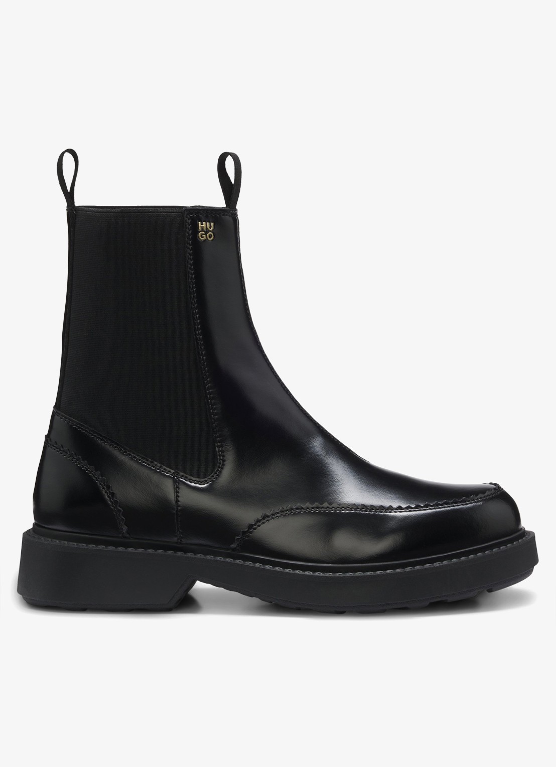 HUGO Chelsea boot - voorkant 3 zwart